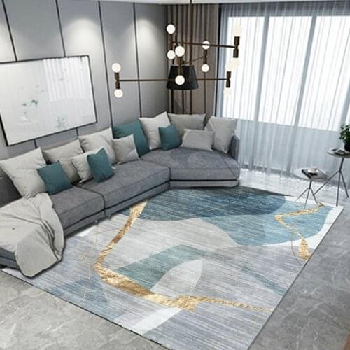 Modern and Simple European Style Living Room Carpet Bedroom Non-slip Floor Mat Ins Wind Bedside Household Coffee Table Blanket