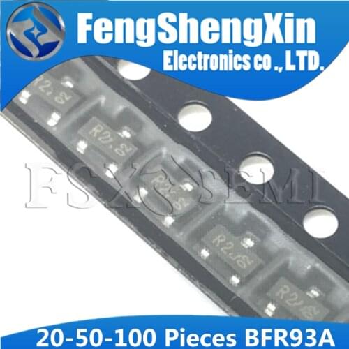 20-50-100pcs/lot BFR93A SOT-23 BFR93 RF Transistor RK RW2 R2S R2P
