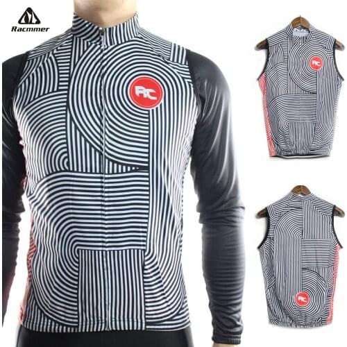 Racmmer 2020 Windstopper Windproof Sleeveless Cycling Jersey Mtb Clothing Bicycle Maillot Ciclismo Sportwear Bike Clothes #WX-01