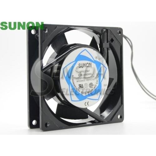 For Sunon SF9225AT 2092HSL 9025 9225 9cm 90mm AC 110V server case cooling fan