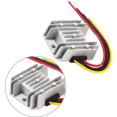 Artudatech WaterProof 24V to 12V 5A 60W Step Down DC/DC Power Converter Regulator