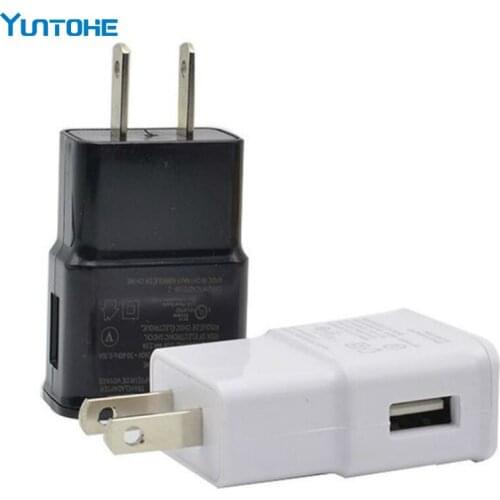 100pcs 5V 2A 1A AC USB Port Power Wall Charger 2 Amp Adapter Travel US EU Plug For Samsung Wall Charger Wholesale