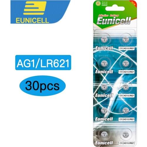30pcs/LOT AG1 LR621 364 164 531 SR621 SR621SW SR60 SP364 TR621 Watch coin Button cell Battery
