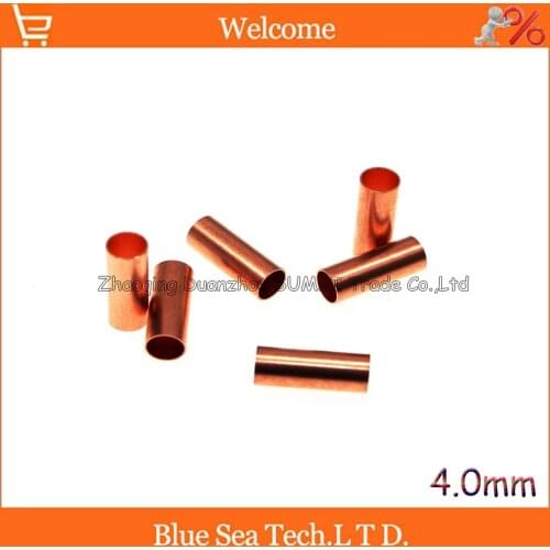 4.0mm Copper wire terminal,Pipe/circular tube terminal,Tubular terminal for maintenance and modification
