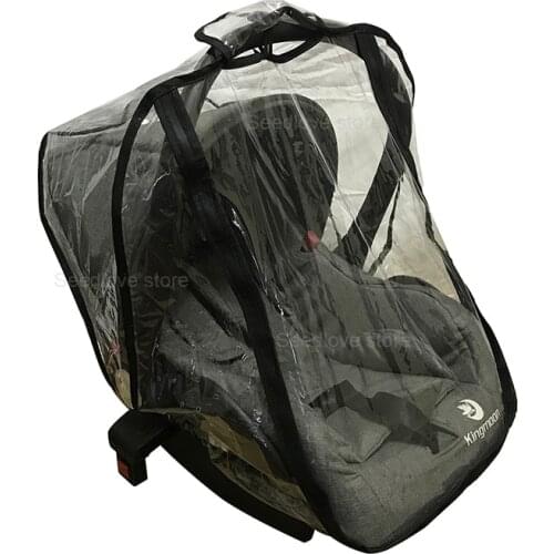 Baby Car Seat Rain Cover Canopy Cover Universal Wind Safety Seat Weather Shield Dust Germs Protector Newborn Baby Accessories