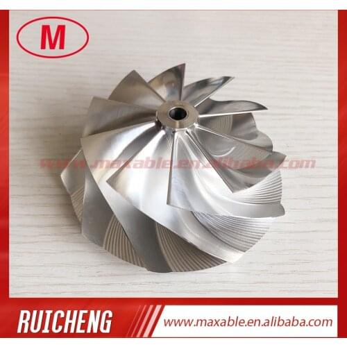GTP38 71.30/90.00mm 10+0 blades high performance milling/aluminum 2618/Billet compressor wheel