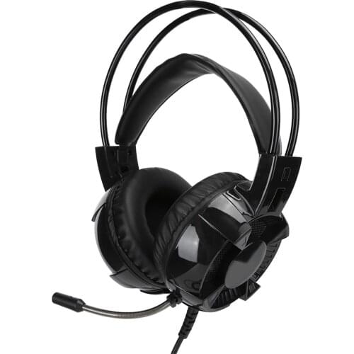 Gaming Headphone For PS4 Controller Noise-Cancelling Headset With Microphone RGB Light For PC Laptop PlayStation 4 Xbox One