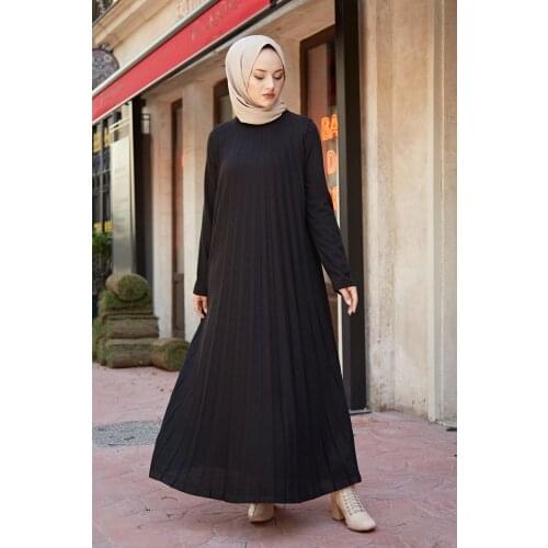 Muslim Long Dress European Clothing For Women Abaya Dubai Several Color Muslim Hijab Dress Islamic Clothing For Women Robe Femme
