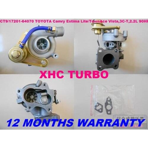 NEW CT9 17201-64070 Turbo Turbocharger for TOYOTA Estima Emina Lucida,3C-T 2.2L 90HP