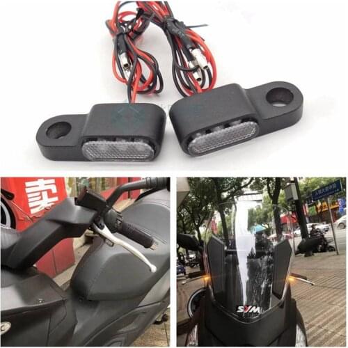 12v Front Signal Lamps Lights One Pair for Niu N1s Nqi U1 Uqi