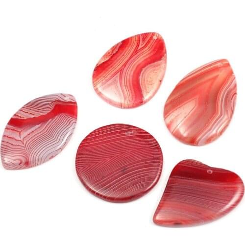 Natural Stone Pendants Water drop shape Necklace Pendant Stone High Quality Making for Women Jewelry Necklace Reiki Healing Gift