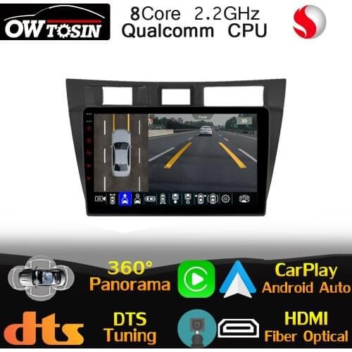 Qualcomm CPU Android For Toyota Mark II X110 2000-2007 Car Radio GPS 360 Panoramic 4G LTE Head Unit HDMI WiFi Auto Stereo HIFI