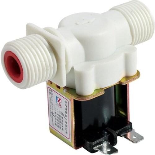 Flow meter DC12V Inlet valve flowmeter Normally closed inlet valve