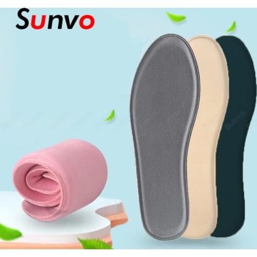 Memory Foam Insoles for Shoes Sole Sweat Shock Absorption Running Shoes Inserts Fascitis Plantar Sports Insoles Feet Care Pads