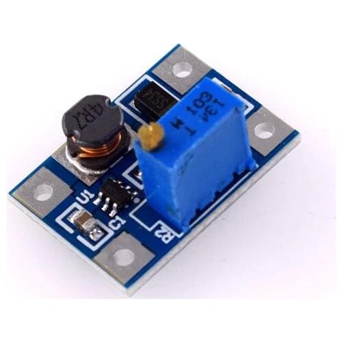 SX1308 DC-DC 2-24V to 2-28V Step Up Adjustable Power Module Step Up Boost Converter Large Current 2A