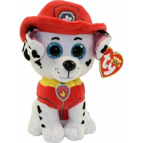 Ty Beanie Stuffed Animal Doll Dog Series Marshell Skye Chase Rocky 15cm Cute Big Eyes Plush Toys Children Birthday Gift