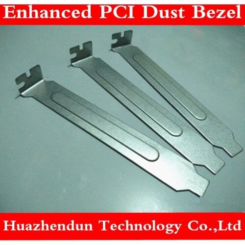 Reinforced bezel, dust bezel, PCI baffle, PCI chassis card strip, computer card bracket, with screws 10pcs Free shipping