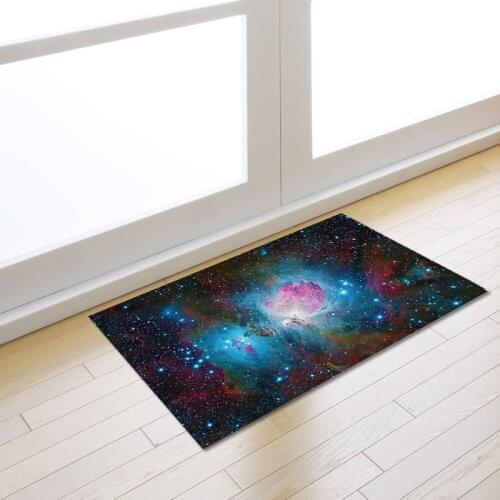 Sky Color High Quality Printed Floor Mat Bedroom Home Decoration Floor Mat Soft Plastic Resistant Particle Anti Slip Foot Mat