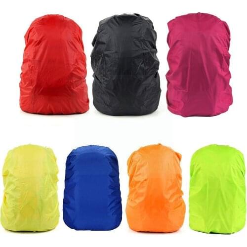 1pcs Waterproof Backpack Rain Cover Sport Night Cycling Hiking Outdoor Bag Tools Backpack Safety Camping Raincover Case Lig O9H3