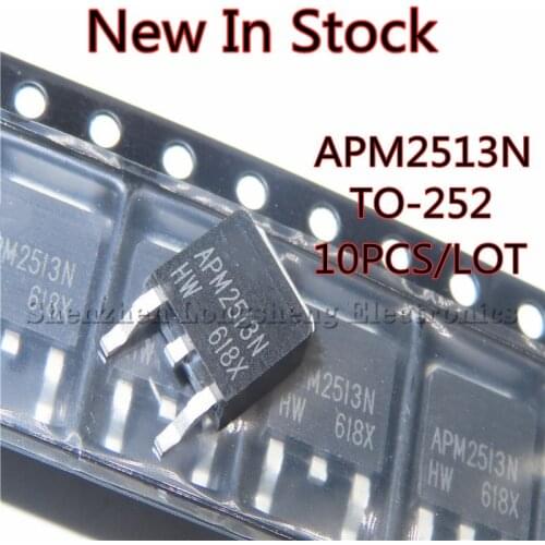 10PCS/LOT APM2513N TO-252 Motherboard commonly used FET