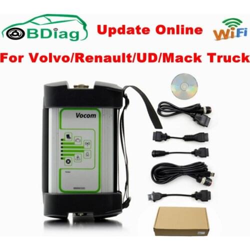 100% Original For Volvo 88890300 Vocom Interface Truck Diagnostic & Programming Tool For Renault/UD/Mack/ Volvo Vocom WIFI & USB