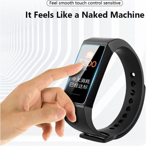 4pcs Screen Protector Film for Redmi Band 4 Smart Wristband HD Soft TPU Protective Film for Xiaomi Redmi Band Not Tempered Glass