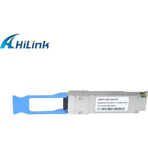 Free Shipping! 40G QSFP+ LR4 20km LC SMF 1270-1330nm Gbic DOM Optical Transceiver