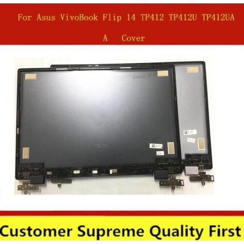 Original For Asus VivoBook Flip 14 TP412 TP412U TP412UA LCD Back Cover Top Case Touch series