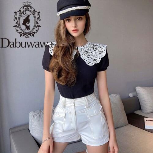 Женские шорты с высокой талией Dabuwawa China At AliExpress