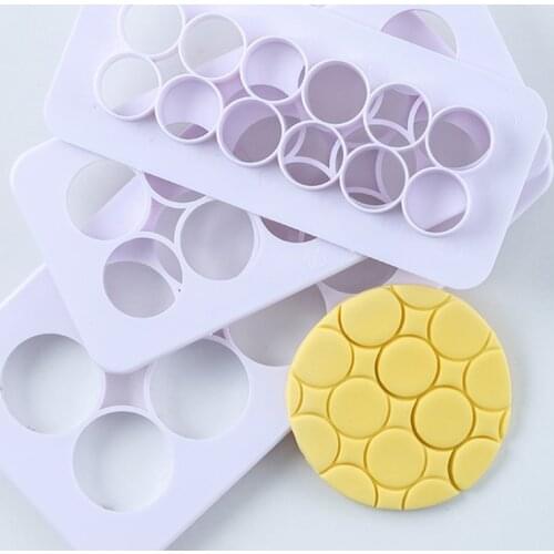 3pcs polymer clay tool Plastic Cutting Molds Hexagon/Round/Square/Fish Scales Geometric Shape Designer Diy Earring Pottery Tools