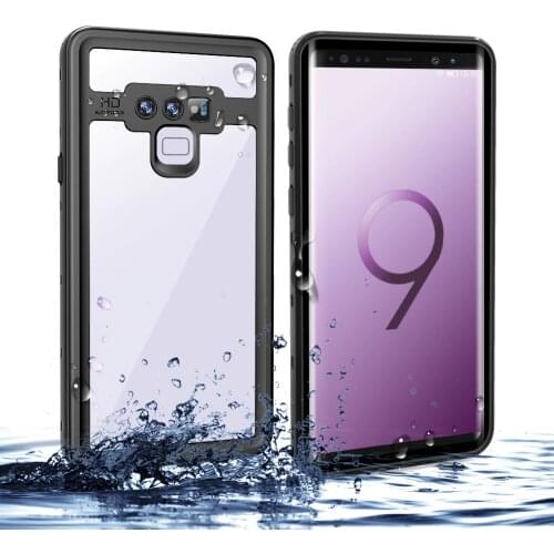 IP68 Extreme Waterproof safety Case for Samsung S21 Plus S20 S10 S9 Note20 9 10 sealed Diving Dustproof transparent Armour Cases