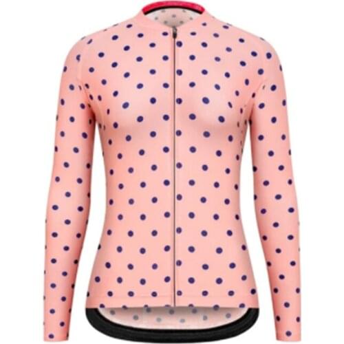 Italy Winter Bicycle Jersey Bike Cycling Team 2021 Thermal Fleece Long Sleeve Sportswear Autumn Racing Bike Uniform For Woman