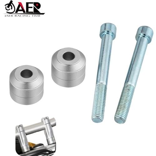 JAER For BMW F650 TWIN Clamp Riser Handlebar Handle Bar Adapter F800GS F700GS Motorcycle Handlebar Clamps Riser Handlebar Riser