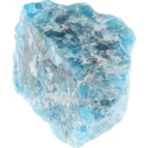 Quartz Blue Apatite Crystal Mineral Natural Stones Rough Minerals Reiki Heal