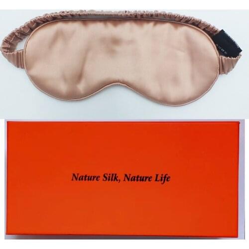22Momme Mulberry Silk Eye Mask Pure Silk Sleep Mask Shade Patch Comfortable Silk Eyemask Blindfolds Women Men Travel Rest