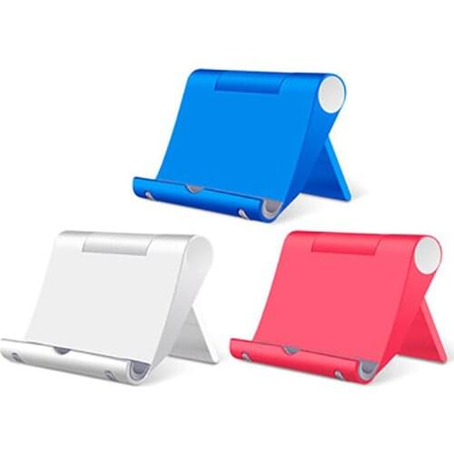 Desktop Mobile Phone Holder Rack Tablet Stand Watching TV Lazy Bracket Gadget Adjustable Angle Universal Portable Support