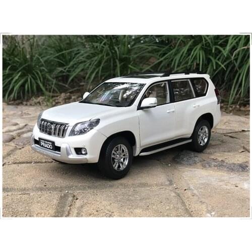 NEW 1:18 For Toyota Land Cruiser PRADO LC200 Diecast SUV Car Model Gift Collection Ornament Display Green/White Metal,Plastic