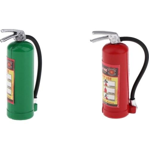1:10 Dollhouse Fire Extinguisher Model, DIY Dollhouse Decor Accessories Kids Pretend Play Toys