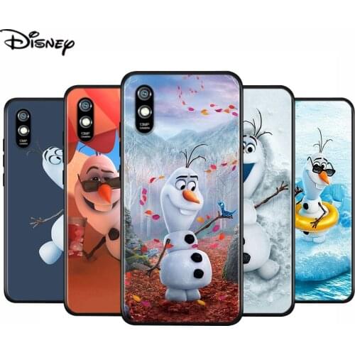 Silicone Cover Olaf Snowman Frozen For Xiaomi Redmi 9 9T 9C 8 7 6 Pro 9AT 9A 8A 7A 6A S2 5 5A 4X GO Phone Case