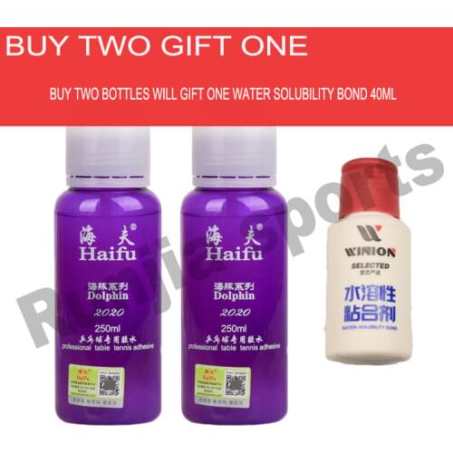 HAIFU dolphin Table Tennis Speed Glue 250ml Sponge Booster Effect Whale Tune Synthetic Glue Original HAIFU Ping Pong Glue