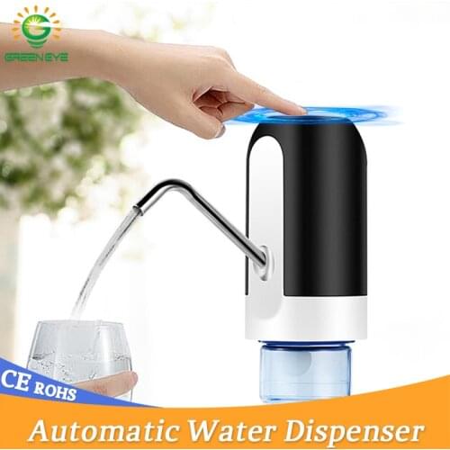 Water Bottle Pump USB 5V Charging Automatic Electric Water Dispenser Pump Bottle Water One Click Auto Switch Drinking Dispenser