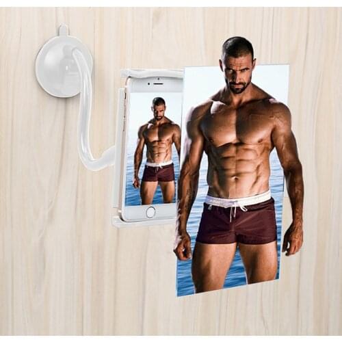 8/12 inch Mobile Phone Screen Magnifying Universal 3D Screen Amplifier 360 Rotating Flexible Long Arm Lazy Phone Holder Desk