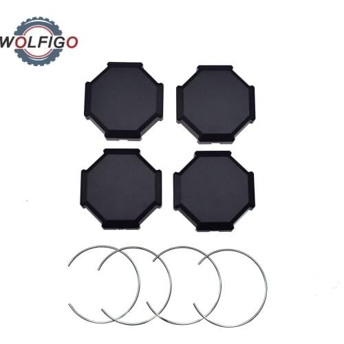 WOLFIGO New 4Pcs Hub Cap Wheel Center Caps for Polaris RZR 900 1000 RZR XP XP4 Turbo 1522216-655
