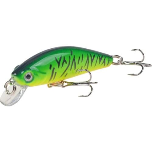 1PCS Minnow Fishing Lure 55mm 6.5g Sinking Hard Bait Wobbler Jig Bait Crankbait Carp Striped bass Pesca Fishing tackle SwimBait