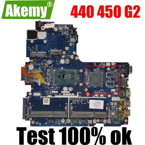 784910-001 784910-601 For HP Probook 440 450 G2 I7-4510U Laptop motherboard ZPL40/ZPL50 LA-B181P SR1EB DDR3 Notebook Mainboard