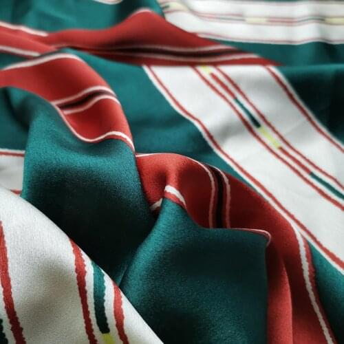 Evening Dress Glossy Stretchy Satin Simple Elegant style Fabric Crepe satin Soft DIY Sewing Craft Glossy Pajamas Fabric