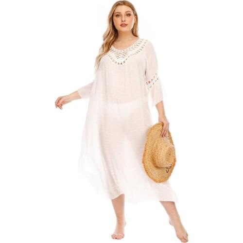Summer Beach Cover Up women Long Coverups Back Fairball Beachwear Sarong Cover-Up Sortie De Plage Femme Ropa Playa Mujer 2020