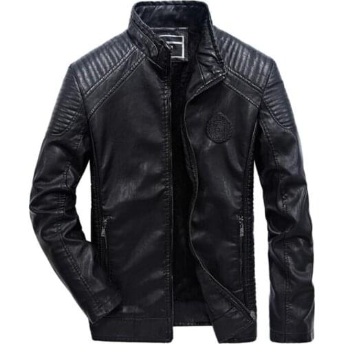 LIBIELIY Mens Biker Jackets