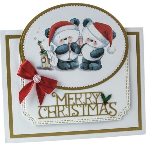 Word"MERRY CHRISTMAS" Metal Cutting Dies New 2019 Stencils for DIY Scrapbooking DIY Paper Cards Craft Making Fun Decoration