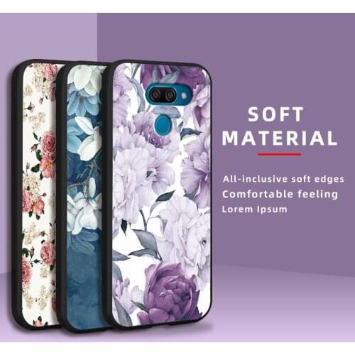 Soft Case Cute Phone Case For LG K50/X6/K12 Max/Q60 Anti-dust Silicone Full wrap Waterproof Cartoon